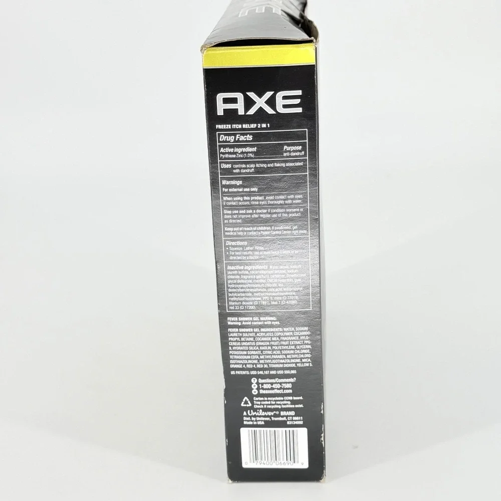 AXE Fever Brazilian Hot Mud Dragonfruit Retired Deodorant Body Spray Shower Gel